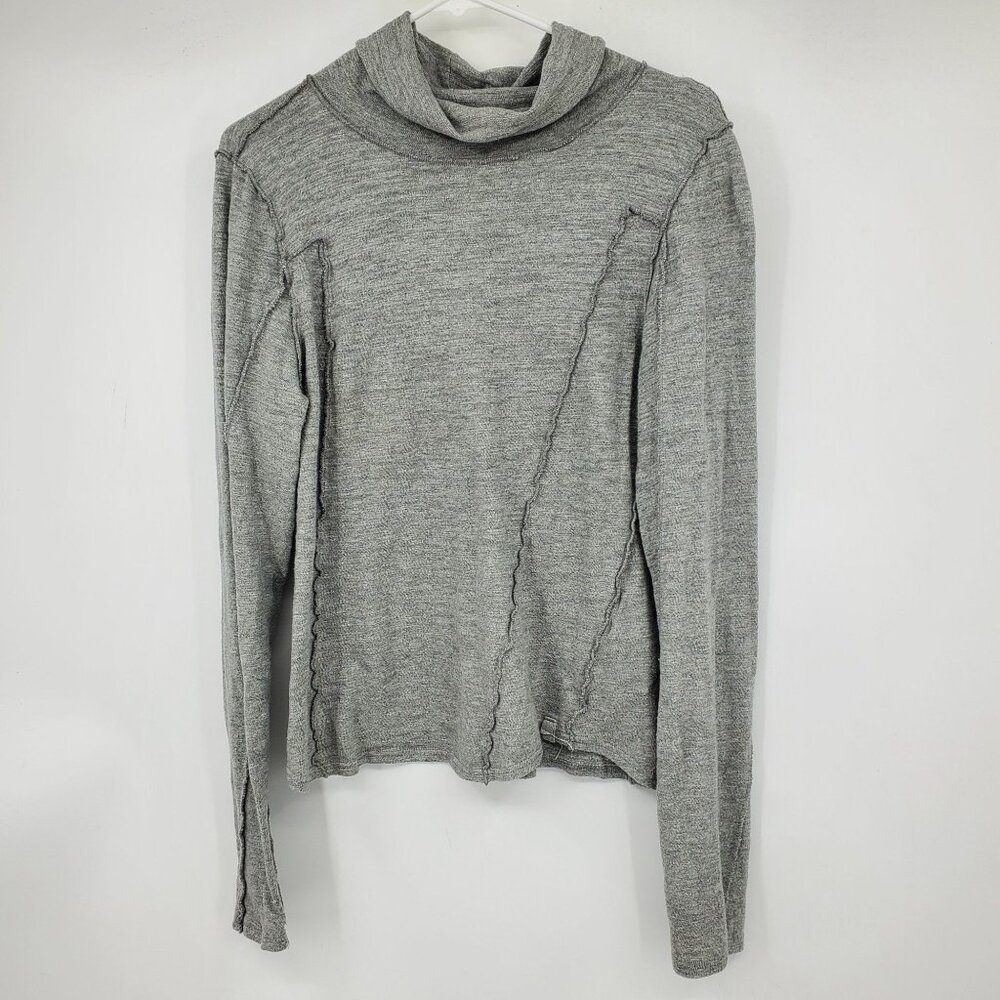 We The Free Pullover Grey Shirt Size L, Fits like M